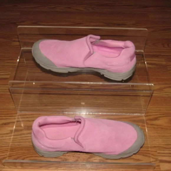 LANDS' END Pink Slip-On Sneakers Shoes Size 7M - Picture 1 of 4